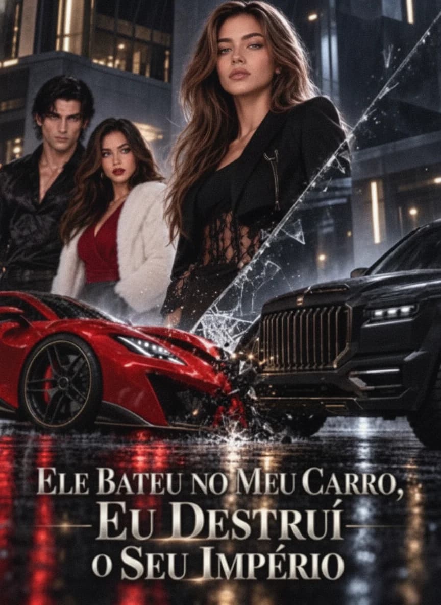 Capa da novela Ele Bateu no Meu Carro, Eu Destruí o Seu Império