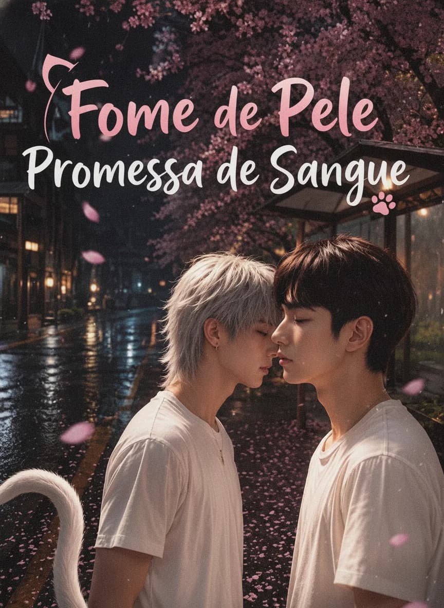 Capa da novela Fome de Pele Promessa de Sangue