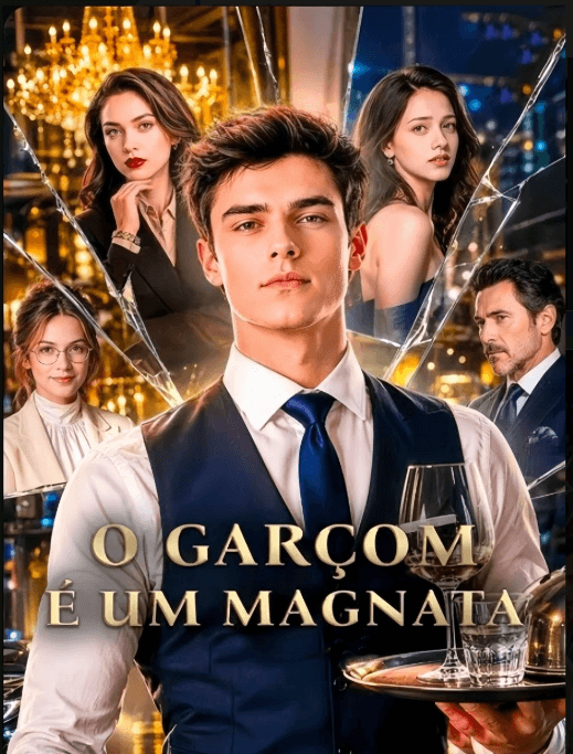 Capa da novela O Garçom é um Magnata